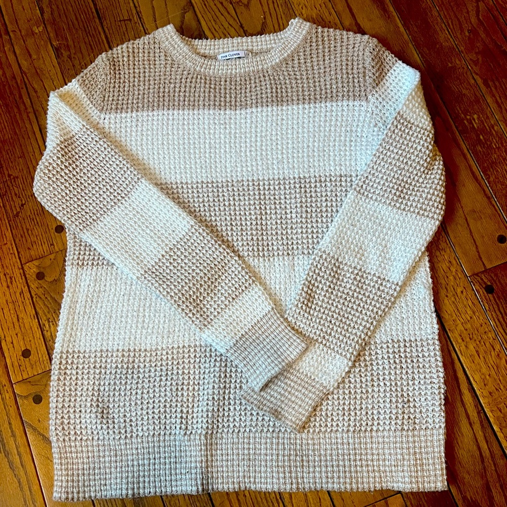 Pink Clover Sweater
